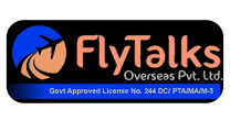Logo of Fly Talks for intelligent practice with AI