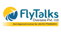 Logo of Fly Talks for intelligent practice with AI